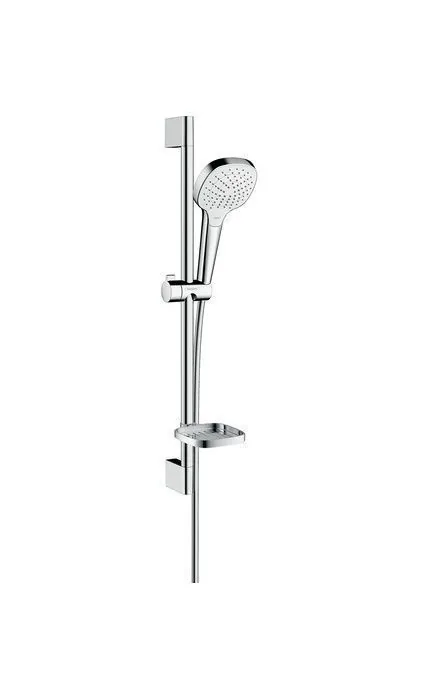 26586400 HG Croma Select E Vario 65см душевой гарнитур белый/хром
